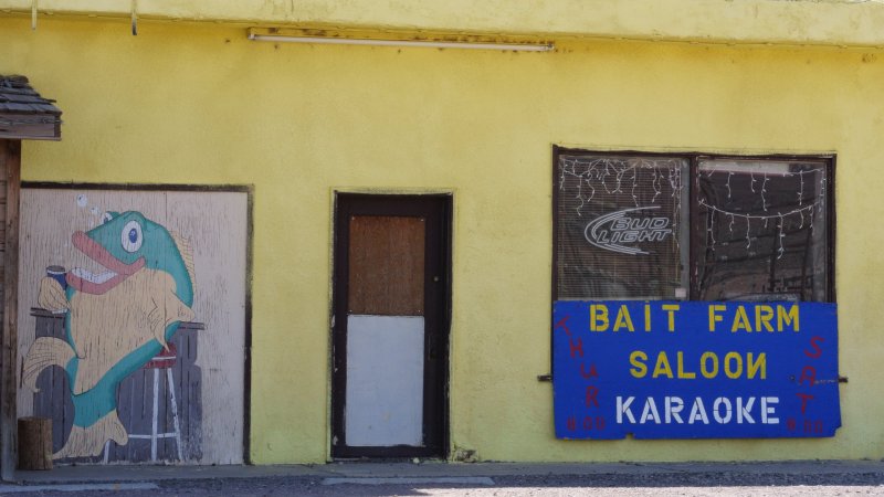 Bait Farm Saloon, Along US 50